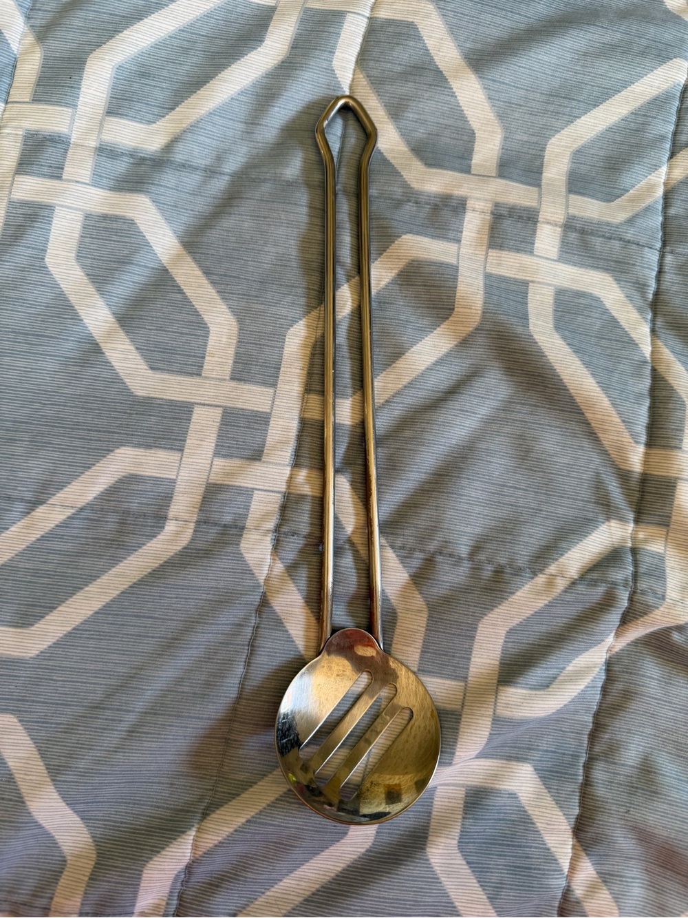 Küchenprofi 18/10 Stainless Steel Slotted Spoon Skimmer Long Handle Germany